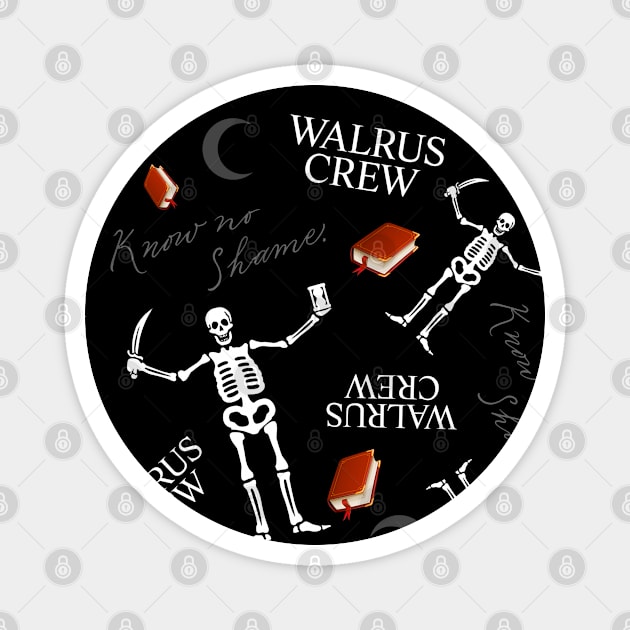 Black Sails Walrus Crew Magnet by shippingdragons